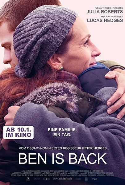Filmplakat für "Ben is Back"
