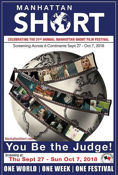 Movie poster for "MANHATTAN SHORT FILM FESTIVAL 2018"