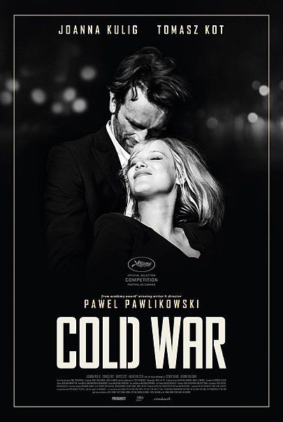 Movie poster for "COLD WAR"