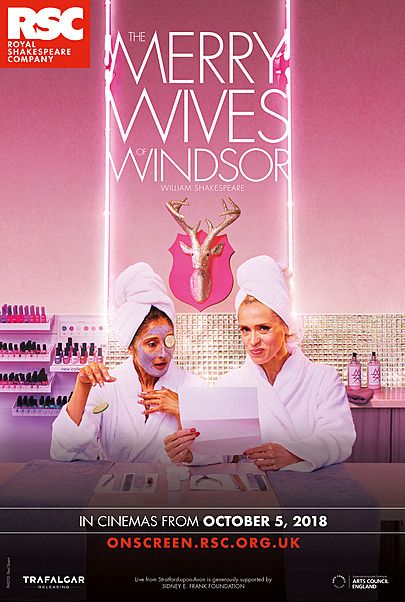 Movie poster for "THE MERRY WIVES OF WINDSOR - ROYAL SHAKESPEARE COMPANY"