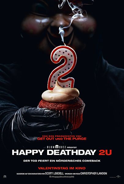 Filmplakat für "Happy Deathday 2U"