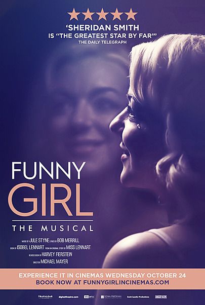 Movie poster for "FUNNY GIRL"