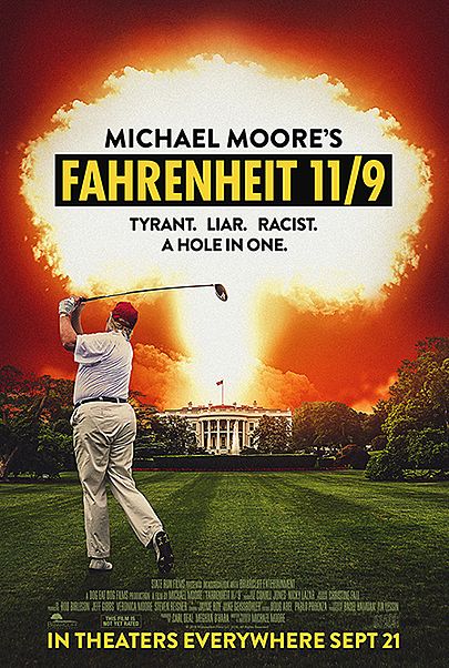 Movie poster for "FAHRENHEIT 11/9"
