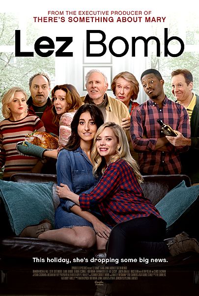 Movie poster for "LEZ BOMB"