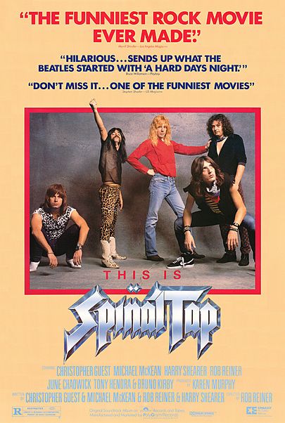Movie poster for "THIS IS SPINAL TAP"