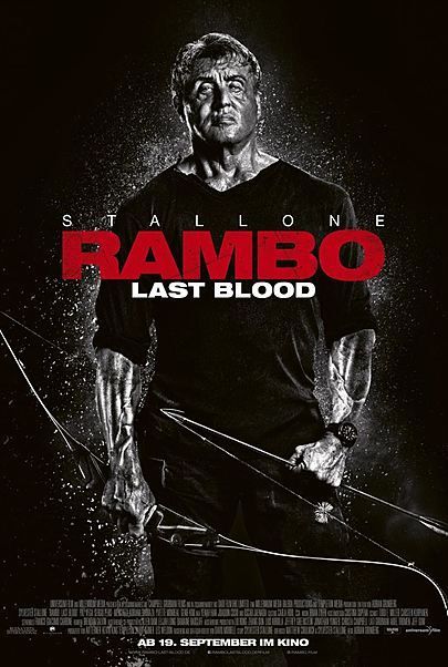 Movie poster for "RAMBO: LAST BLOOD"