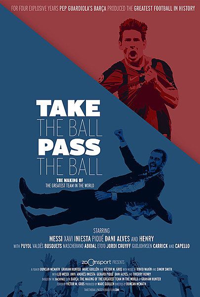 Filmplakat für "Take The Ball Pass The Ball"