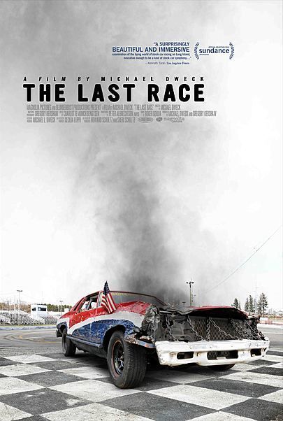 Movie poster for "THE LAST RACE"
