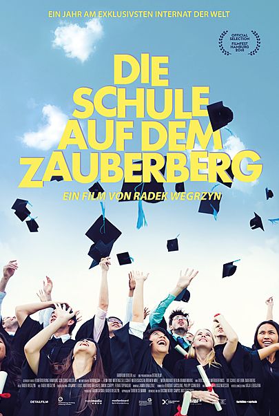Movie poster for "Die Schule auf dem Zauberberg"