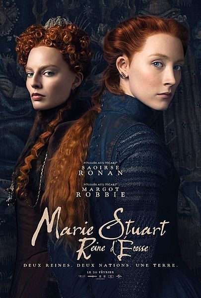 Movie poster for "MARY QUEEN OF SCOTS"