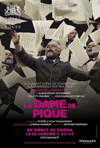 Movie poster for "THE QUEEN OF SPADES (ROYAL OPERA HOUSE)"