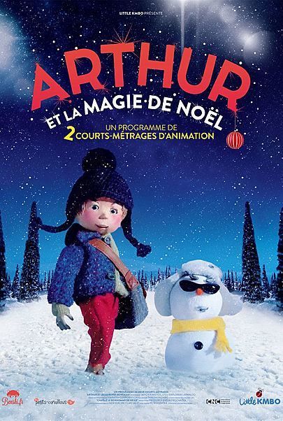 Movie poster for "ARTHUR ET LA MAGIE DE NOEL"