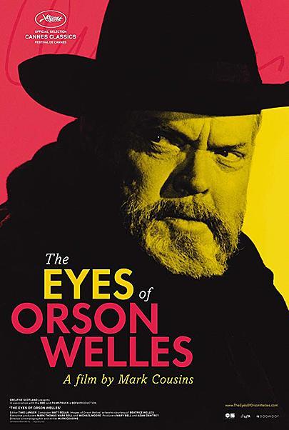 Movie poster for "THE EYES OF ORSON WELLES"