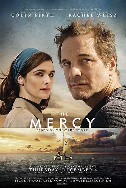 Movie poster for "THE MERCY"