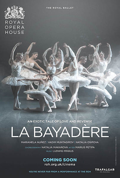 Movie poster for "LA BAYADERE (ROYAL OPERA HOUSE)"