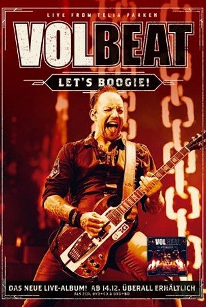 Filmplakat für "Volbeat - Live From Telia Parken"