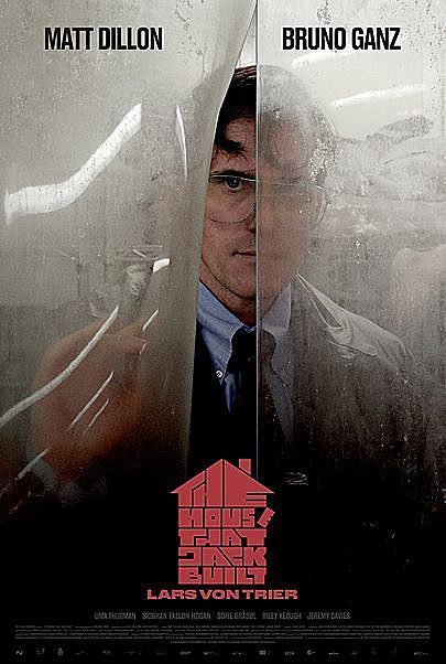 Movie poster for "THE HOUSE THAT JACK BUILT"