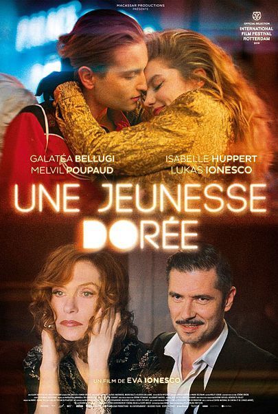 Movie poster for "UNE JEUNESSE DOREE"