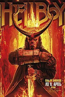 Movie poster for "HELLBOY"
