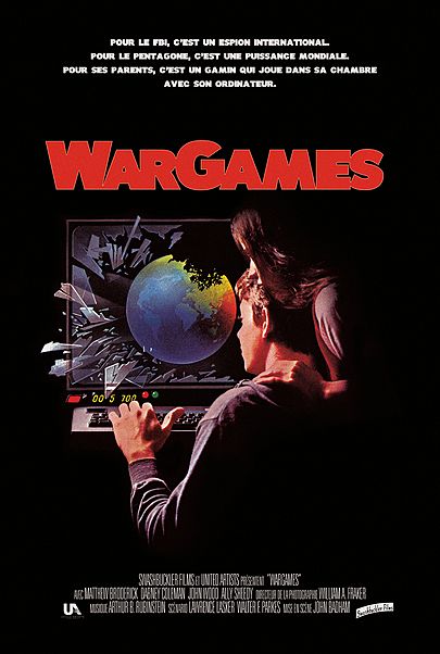 Movie poster for "WAR GAMES"