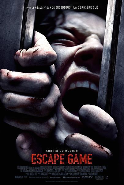 Movie poster for "ESCAPE ROOM"