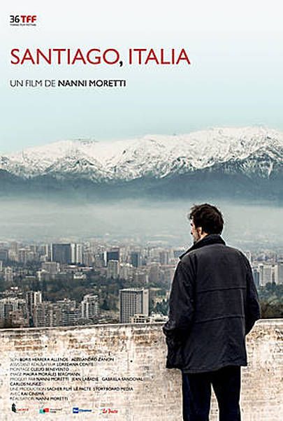 Movie poster for "SANTIAGO, ITALIA"