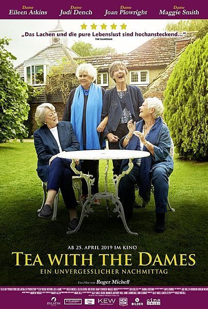 Filmplakat für "Tea with the Dames - Ein unvergesslicher Nachmittag"