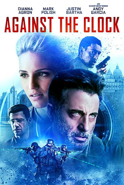 Movie poster for "AGAINST THE CLOCK"