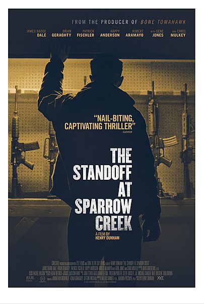 Movie poster for "THE STANDOFF AT SPARROW CREEK"