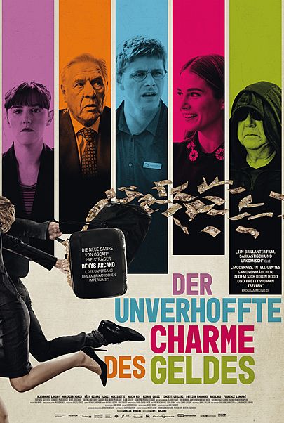 Filmplakat für "DER UNVERHOFFTE CHARME DES GELDES"