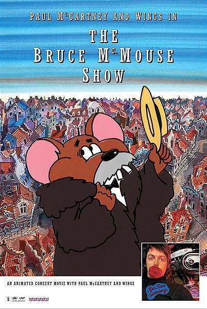 Movie poster for "THE BRUCE MCMOUSE SHOW"