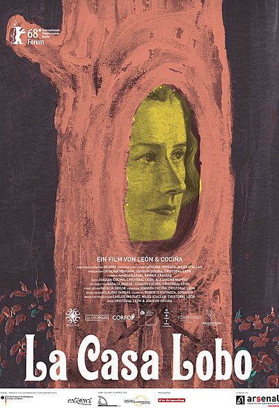 Filmplakat für "La Casa Lobo (Das Wolfshaus)"