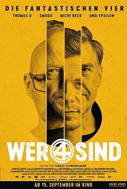 Filmplakat für "WER VIER SIND"