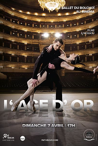 Movie poster for "THE GOLDEN AGE (BOLSHOI-PATHE LIVE)"