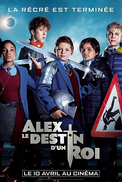 Movie poster for "THE KID WHO WOULD BE KING"