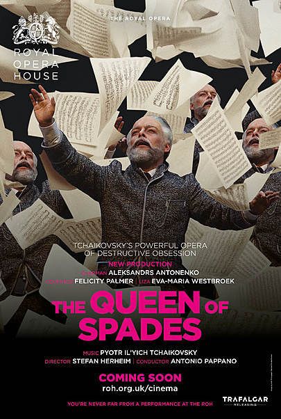 Movie poster for "THE QUEEN OF SPADES (ROYAL OPERA HOUSE)"