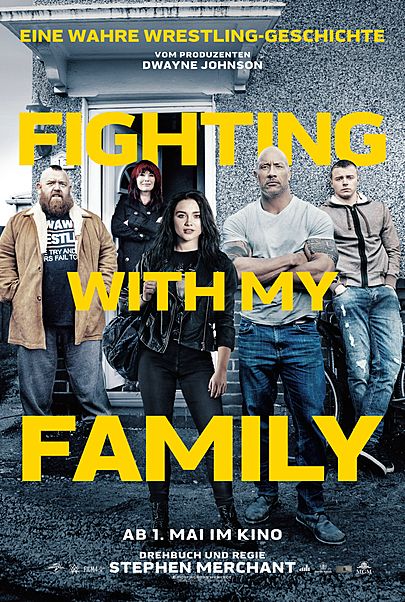 Filmplakat für "FIGHTING WITH MY FAMILY"
