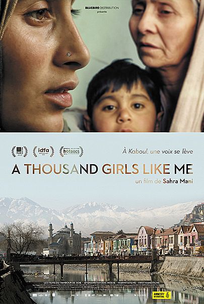 Movie poster for "A THOUSAND GIRLS LIKE ME"