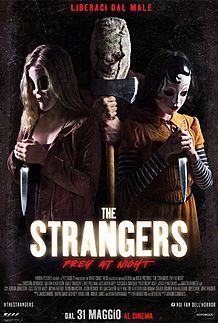 Movie poster for "THE STRANGERS - PREY AT NIGHT"