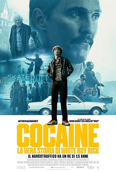 Movie poster for "WHITE BOY RICK"