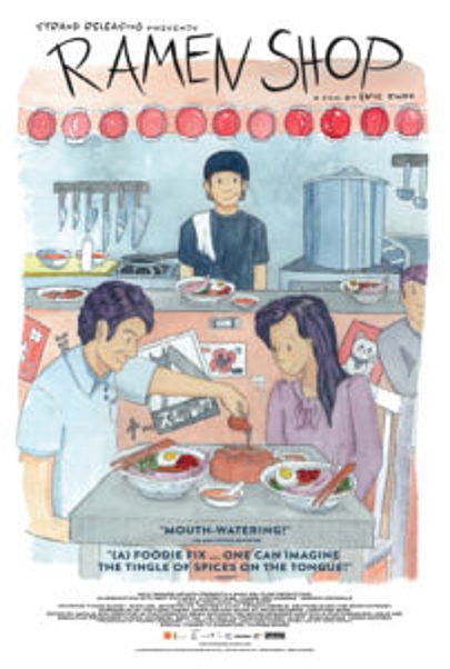 Movie poster for "RAMEN SHOP"