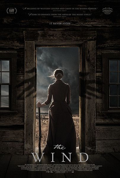 Movie poster for "THE WIND"
