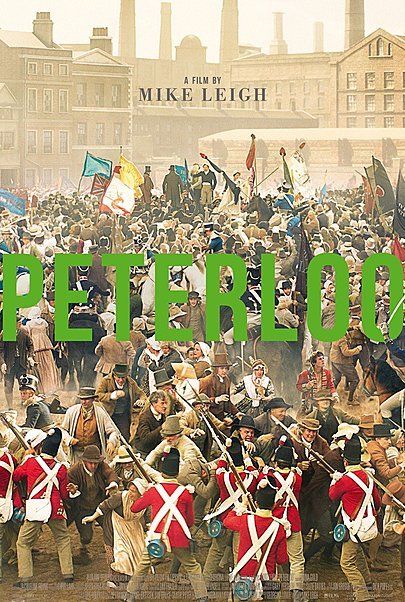 Movie poster for "PETERLOO"