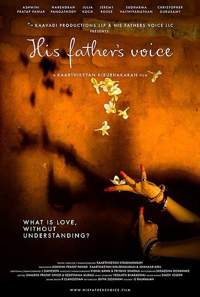 Movie poster for "HIS FATHER'S VOICE"