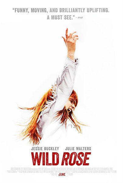 Movie poster for "WILD ROSE"