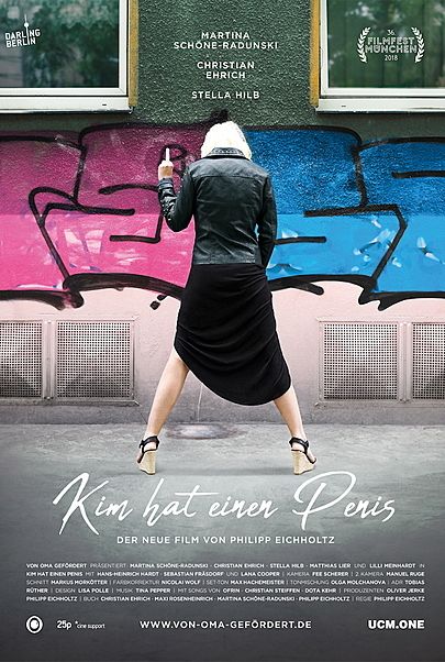 Movie poster for "KIM HAT EINEN PENIS"