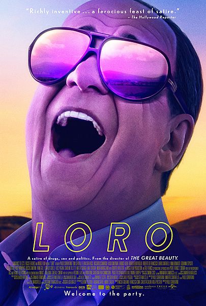 Movie poster for "LORO"
