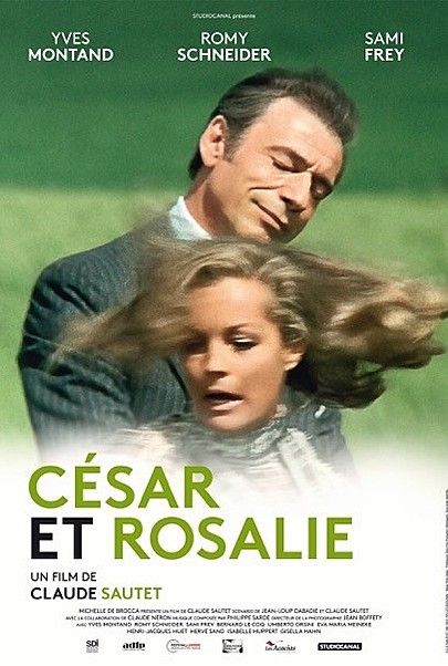 Movie poster for "CESAR AND ROSALIE"