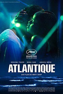Movie poster for "ATLANTICS"