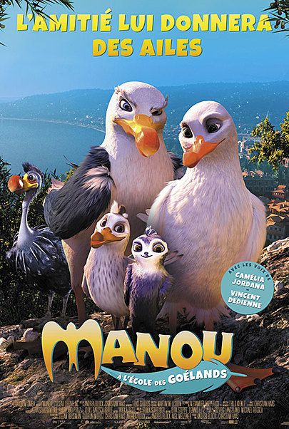 Movie poster for "MANOU THE SWIFT"